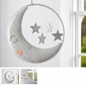 Pottery Barn Sleepy Moon and Stars Crib Mobile
